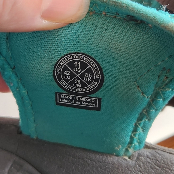 Keen Whisper Sandals Water Washable Shoes Sz 11 US EU 42 - Picture 6 of 7